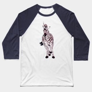 Zebracorn Baseball T-Shirt